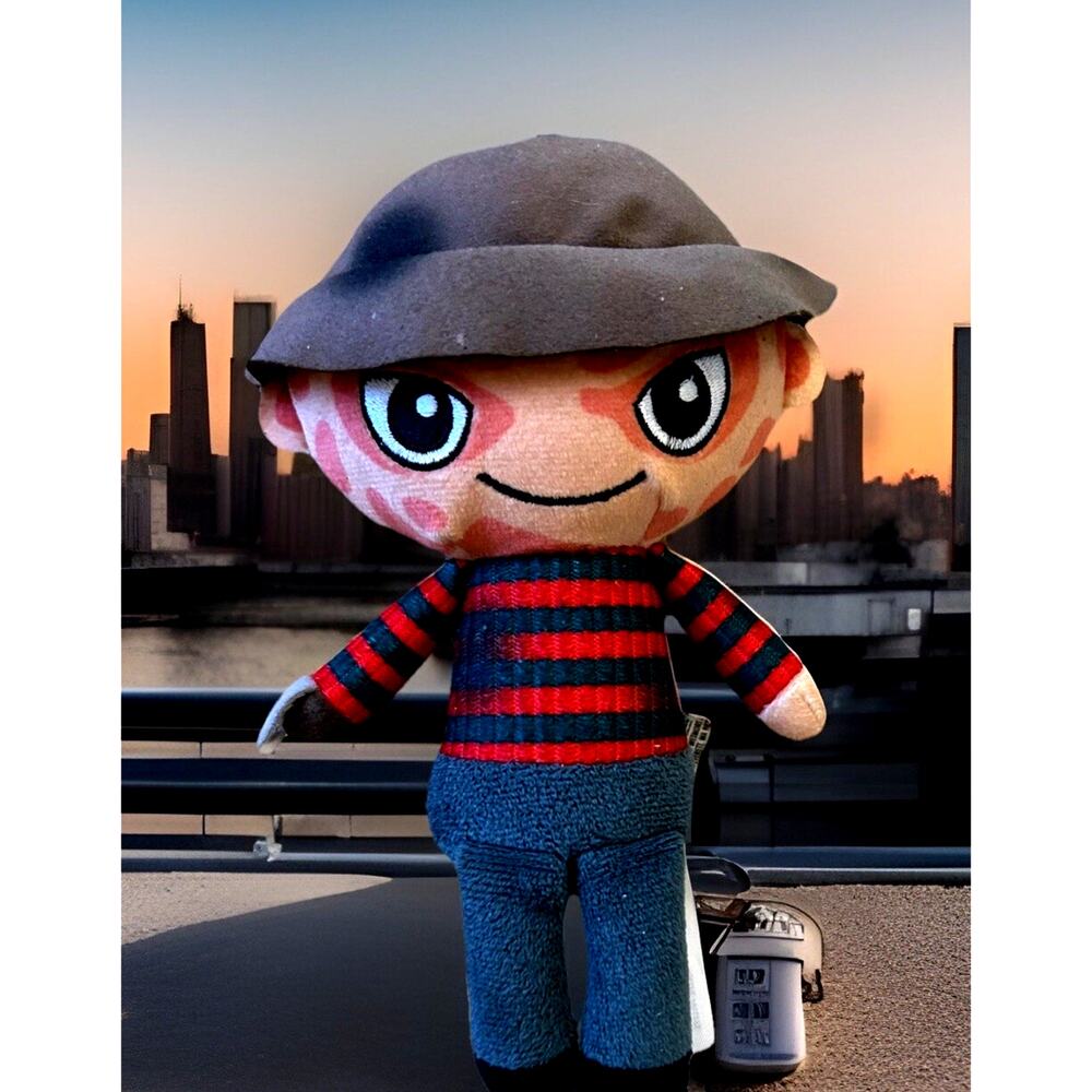 Freddy Krueger Nightmare on Elm Street small Plush stuffed animal Halloween